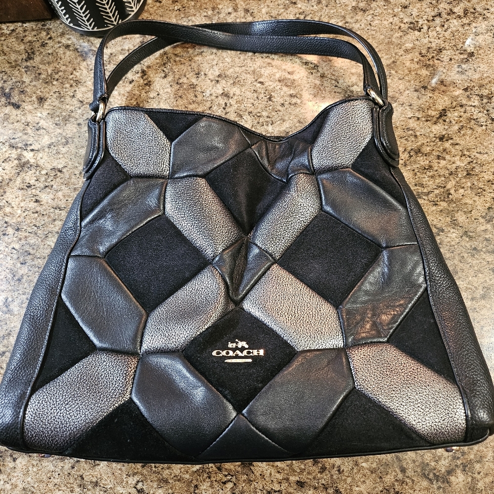 Coach Quilted Hobo Bag